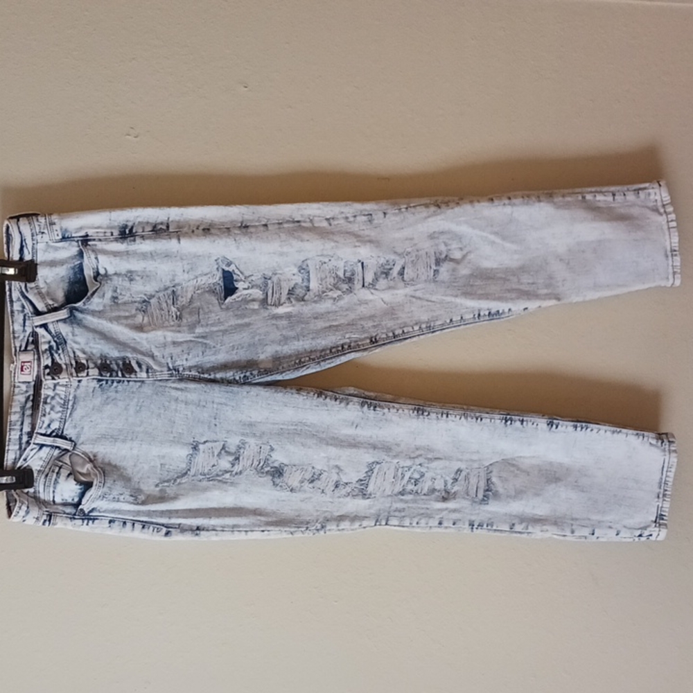 L.e.i. Skinny jeans Size 14 Color Wash Blue